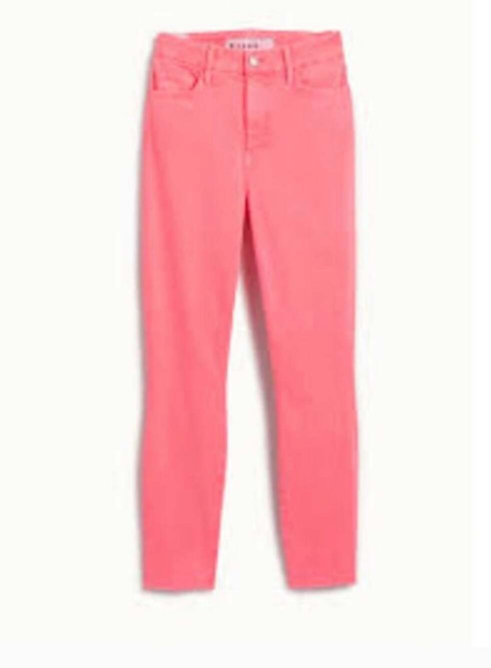 Frank & Eileen Sligo Skinny Jean Pants Neon Pink 28